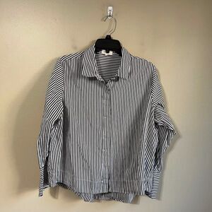 Melloday XL striped blouse